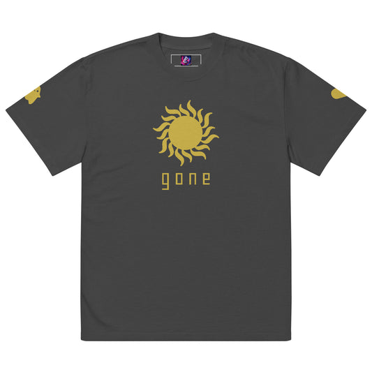 Gone Oversized Faded T-Shirt