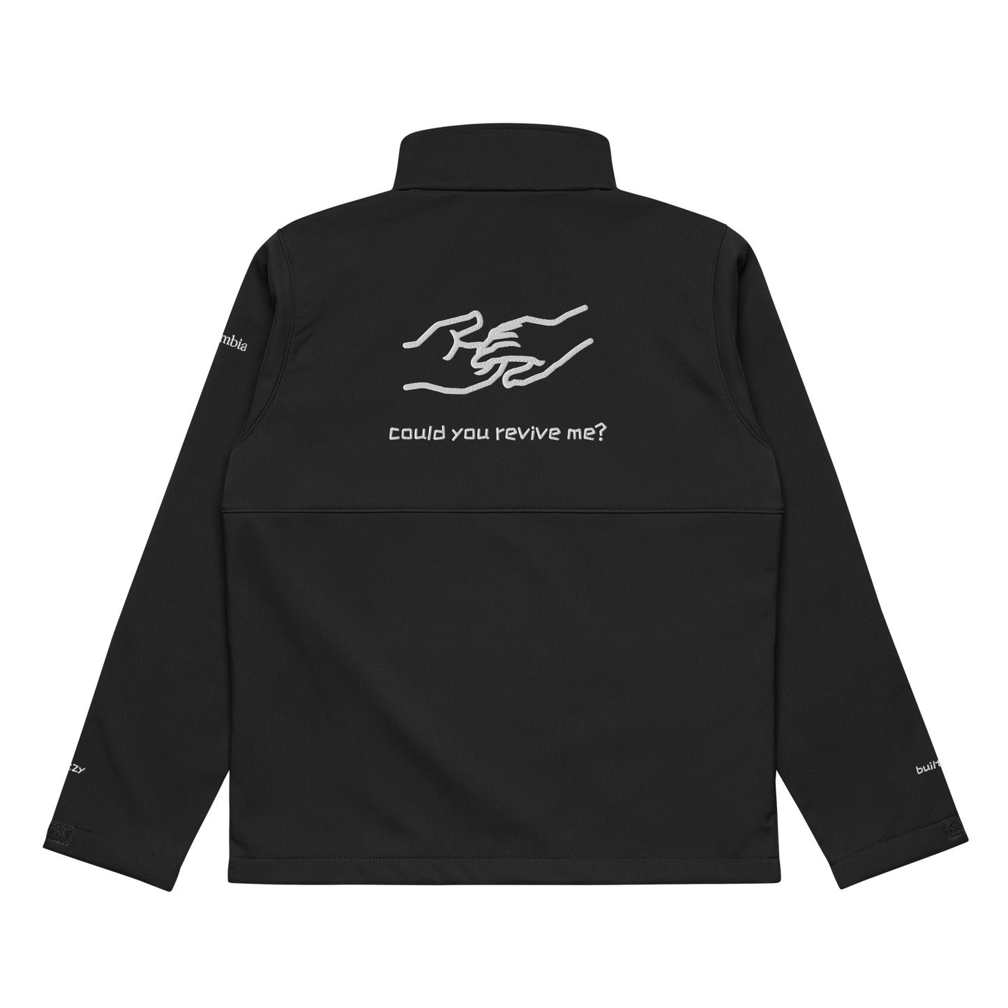 i'm dead Columbia Soft Shell Jacket